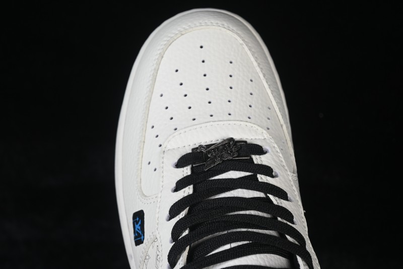 Nike Air Force 1 '07 Low Collaborative White Black Printed Casual Sneakers - XY9025-013