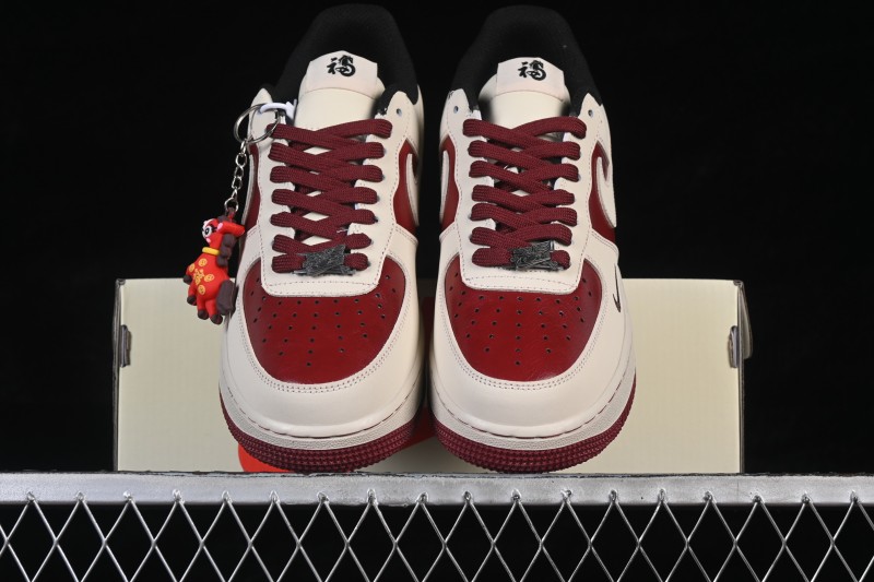 Nike Air Force 1 '07 Low Year of the Horse Limited Edition Casual Sneakers with Premium Leather and Unique Colorway - NH0601-514