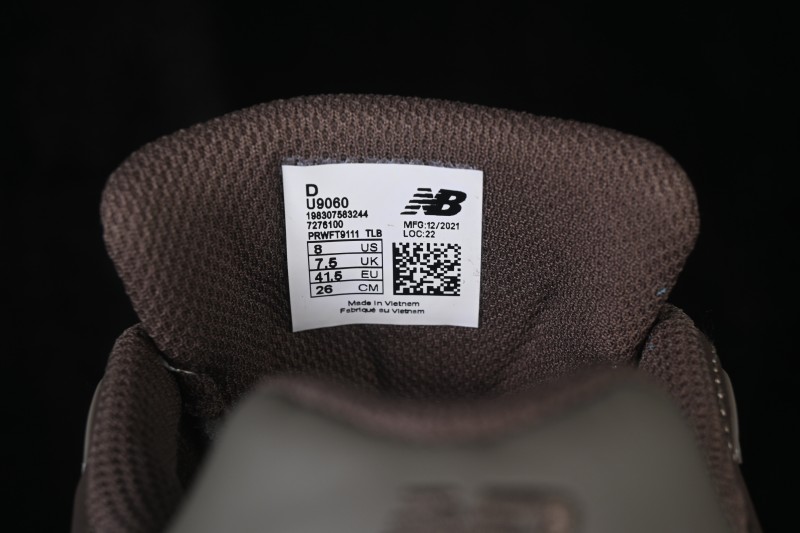 New Balance 9060 Retro Running Shoes with ABZORB Cushioning Tech - U9060493