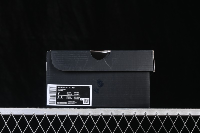 Nike Air Force 1 '07 Low Minimalist Contrast Skateboarding Shoes with Full-Length Air Cushion - MM3399-821