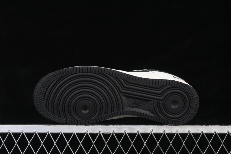 Nike Air Force 1 '07 Low Retro Basketball Shoes with Contrast Color Blocking - MM3399-805