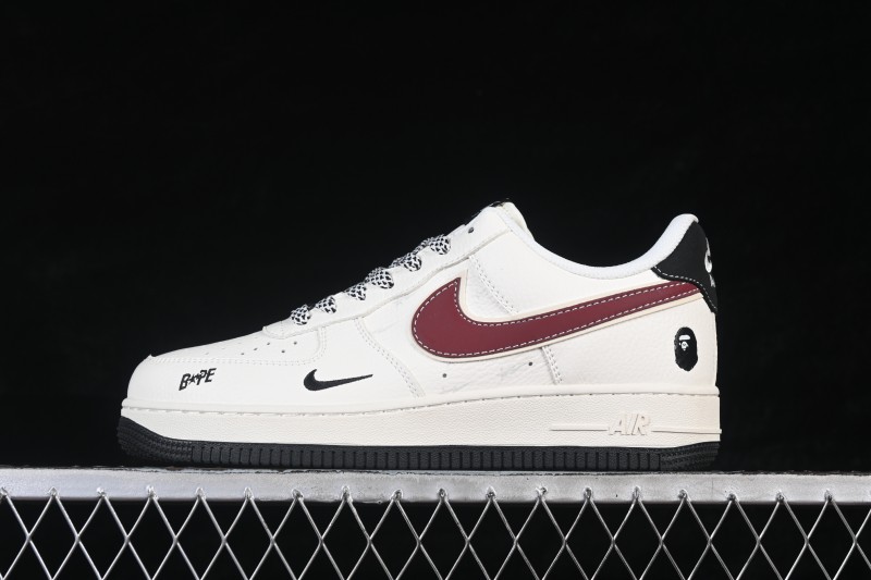 Nike Air Force 1 '07 Low Graffiti Monkey Print Casual Sneakers - MM3399-812