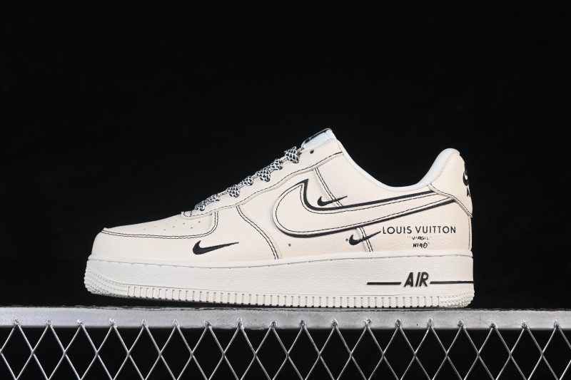 Nike Air Force 1 '07 Low Casual Sneakers in Cream White - LD1999-021
