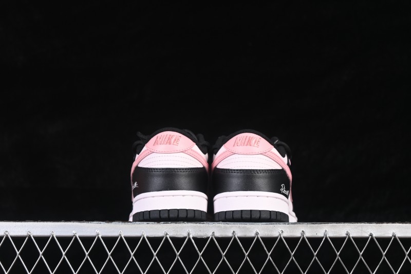 Nike SB Dunk Low Raspberry Black Pink Deconstructed Strap Casual Skateboarding Shoes - BP1120-059