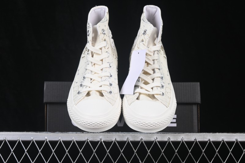 Converse All Star High-Top Casual Canvas Shoes with Star Constellation Print - A23869C