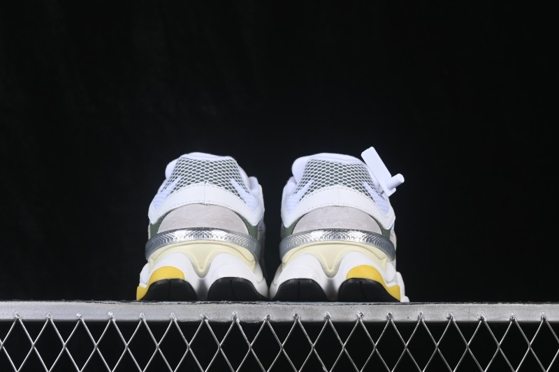 New Balance 9060 Retro Running Shoes with ABZORB Cushioning and Mesh Suede Upper - U906089D