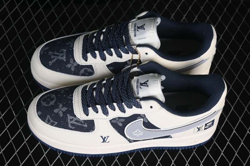 Nike Air Force 1 '07 Low LV Edition Denim Casual Sneakers - XY2025-006