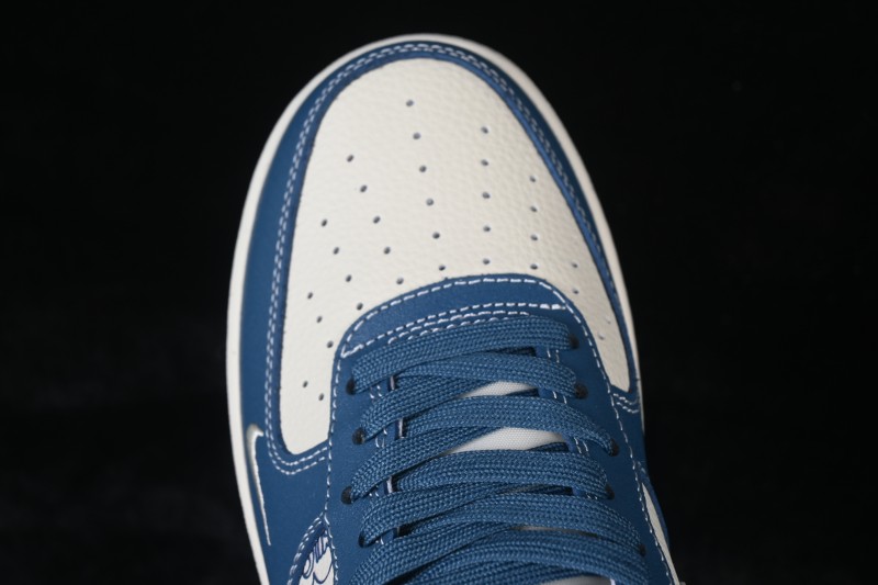 Nike Air Force 1 '07 Low Collaboration Skateboarding Shoes with Full-Length Air Cushion - XL1979-132