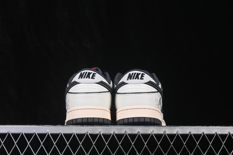 Nike SB Dunk Low Skateboarding Shoes with Cushioned Collar - WR0508-186