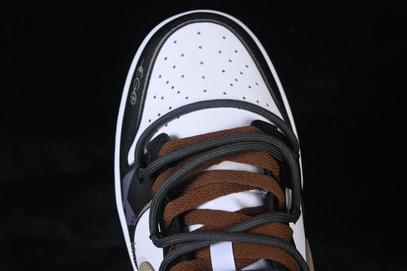 Nike SB Dunk Low Strap Anniversary Custom Low-Top Skateboarding Shoes - HF5441-100