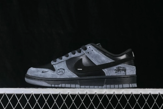 Nike SB Dunk Low Premium Custom Low-Top Skateboarding Shoes - DS6608-027