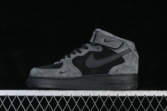 Nike Air Force 1 '07 Mid Basketball Sneakers with Full-Length Air Cushion - ZH0316-167