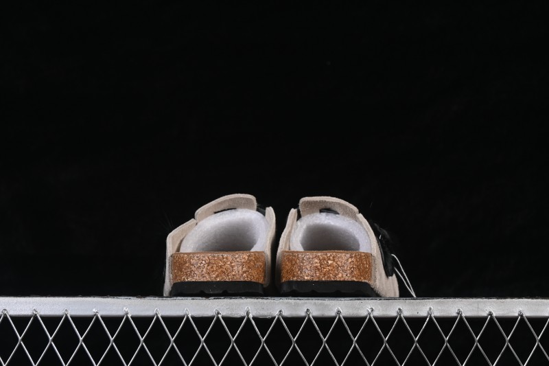 Birkenstock Arizona Soft Footbed Sandals with Sheepskin Lining - G.D4