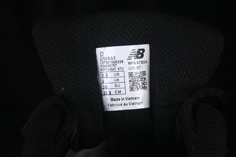 New Balance 509 Retro Running Shoes with Classic Cushioning - U509A1