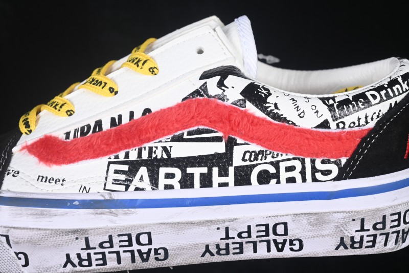 Vans Old Skool Graffiti Low-Top Casual Skateboarding Shoes - VN0A4P3XBMW