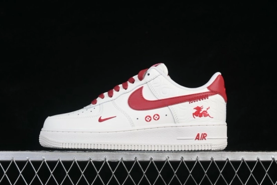 Nike Air Force 1 '07 Low Chinese New Year Year of the Horse Casual Sneakers - HV5979-130