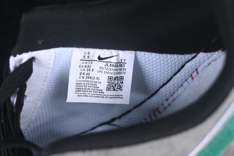 Nike Air Force 1 '07 Low Basketball Shoes with Full-Length Air Cushion - JL8888-003
