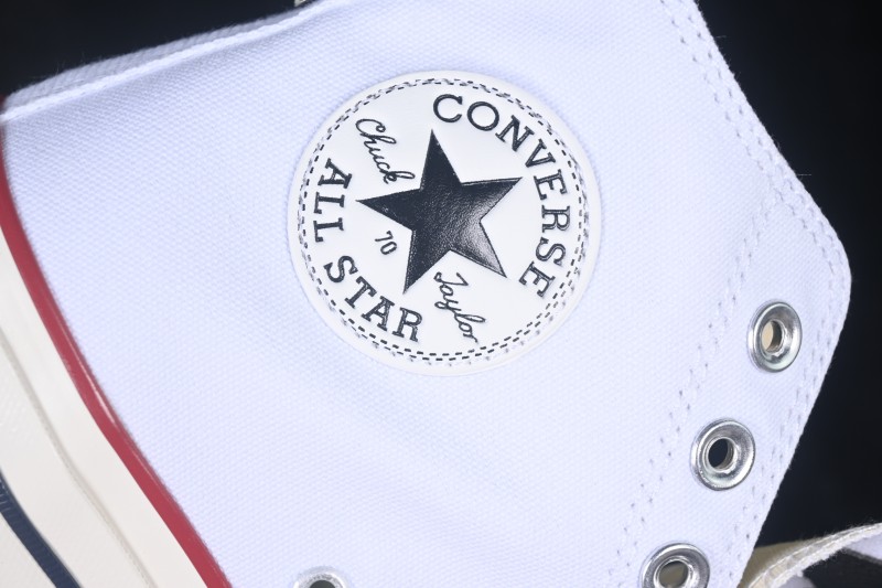 Converse Chuck 1970s Chrome Hearts Collaboration High-Top Casual Skate Shoes - 162056C