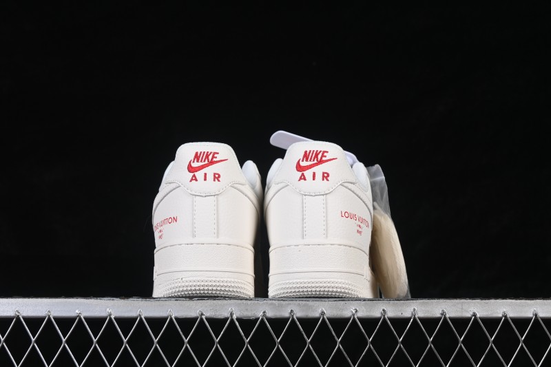 Nike Air Force 1 '07 Low Basketball Shoes with Premium Leather Upper - MM3399-801