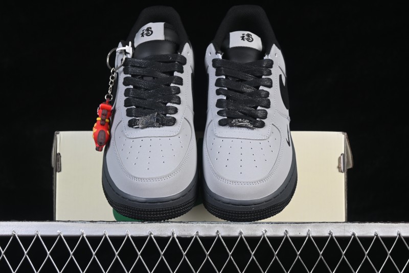 Nike Air Force 1 '07 Low Year of the Horse Limited Edition Casual Sneakers with Stone Grey Accents - IH1401-100