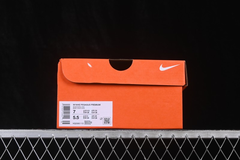 Nike Air Zoom Pegasus Premium Running Shoes with Full-Length Visible Air Zoom and Woven Upper - HQ2593-113