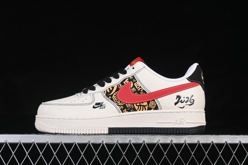 Nike Air Force 1 '07 Low Chinese New Year Year of the Horse Limited Edition Casual Skateboarding Shoes - QW5288-122