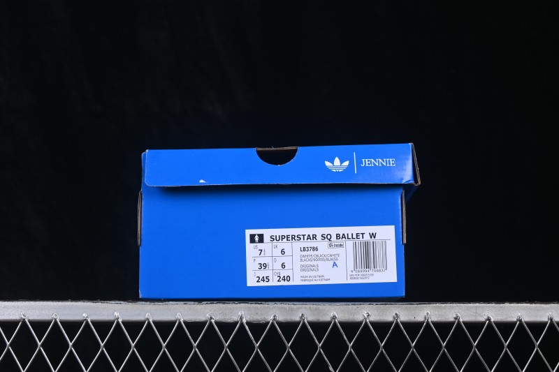 Adidas Originals Superstar SQ Ballet W Shell Toe Ballet Casual Lifestyle Shoes - LB3787