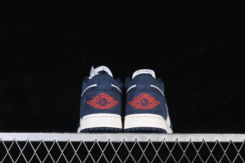 Nike Air Jordan 1 Low AJ1 Black Toe Low Top Casual Skateboarding Shoes - IO7448-400