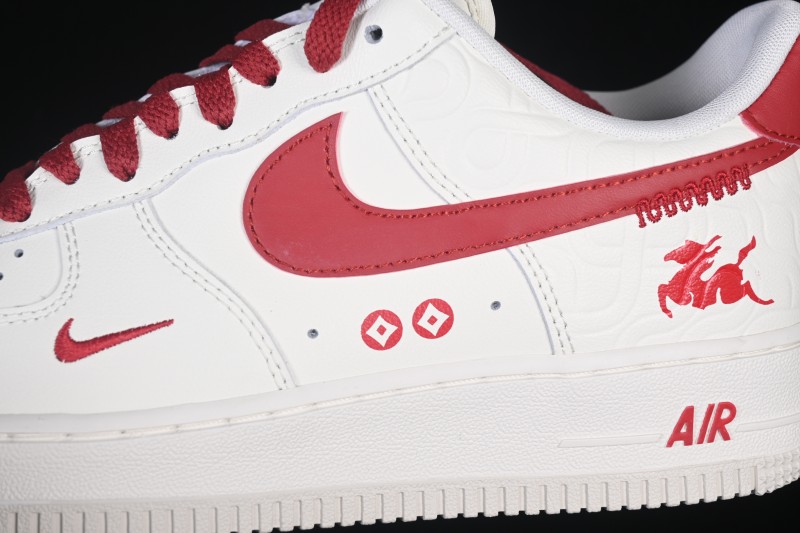 Nike Air Force 1 '07 Low Chinese New Year Year of the Horse Casual Sneakers - HV5979-130