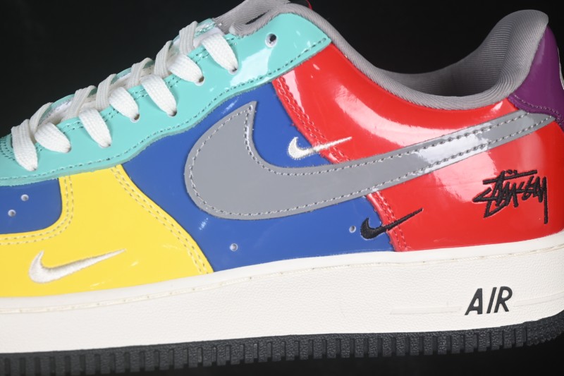 Nike Air Force 1 '07 Low Retro Basketball Shoes with Full-Length Air Cushion - DD1982-376