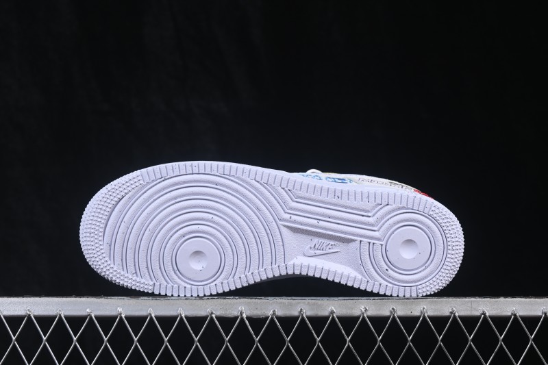 Nike Air Force 1 '07 Low Basketball Shoes with Full-Length Air Cushion - II1549-100