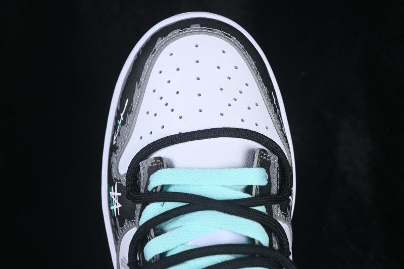 Nike SB Dunk Low Top Lacing Skateboarding Shoes - DD1391-100