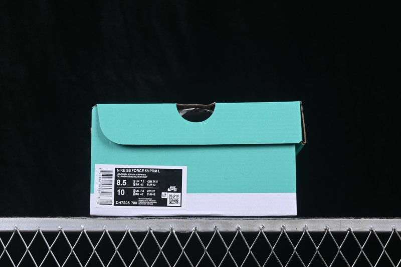 Nike SB Force 58 Retro Skateboarding Shoes with Durable Suede and Classic Cupsole Design - DH7505-700