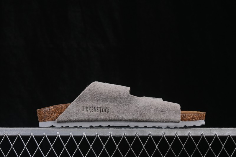 Birkenstock Shearling-Lined Slide Sandals with Cork-Latex Footbed - 1009527