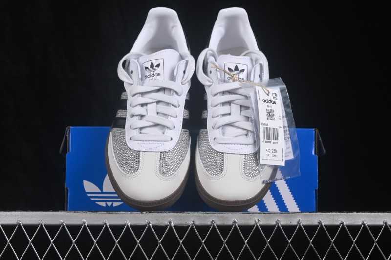 Adidas Samba OG Casual Sneakers with Retro Design - IH9055