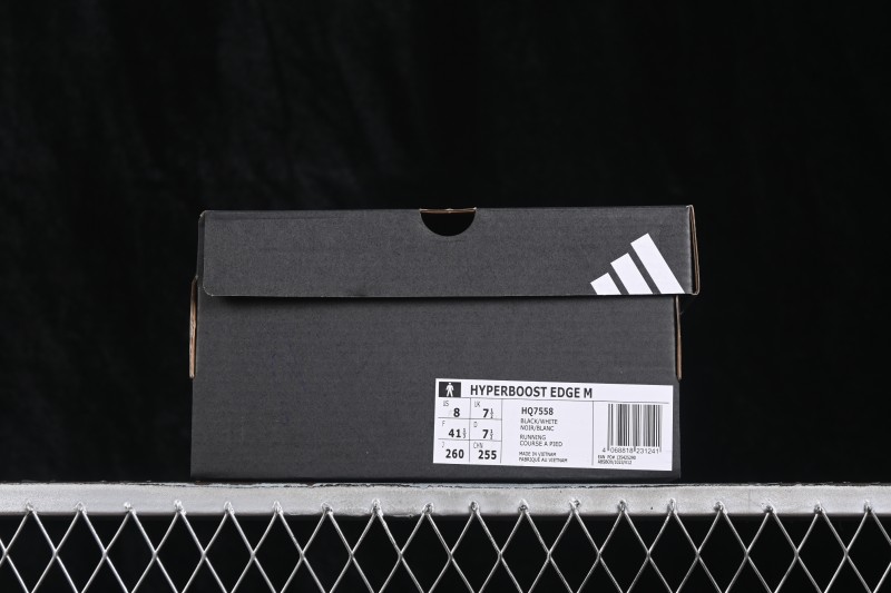 Adidas HyperBoost Edge Running Shoes with Breathable Cushioning - HQ7558