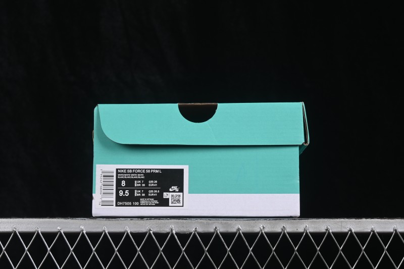Nike SB Force 58 Retro Skateboarding Shoes with Durable Suede Construction - DH7505-100