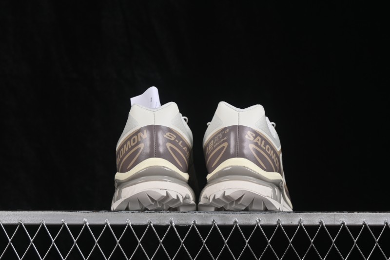 Salomon XT-6 Advanced Trail Running Shoes with Agile Chassis System and Breathable Mesh - 477377-33