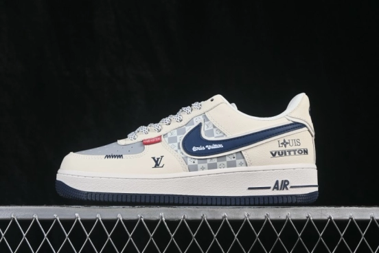 Nike Air Force 1 '07 Low Collaboration Skateboarding Shoes with Full-Length Air Cushion - LF6688-005