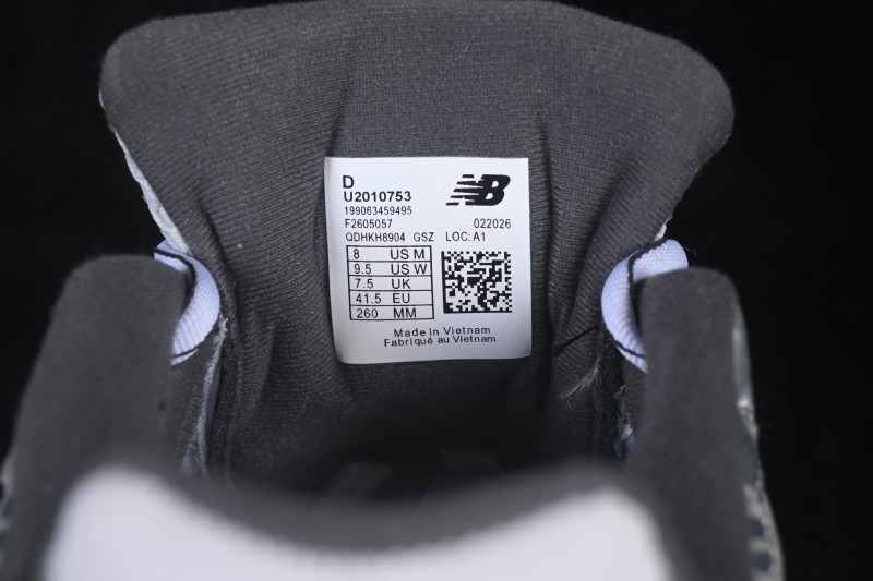 New Balance 2010 Series Retro Running Shoes with Suede and Mesh Upper - U2010753
