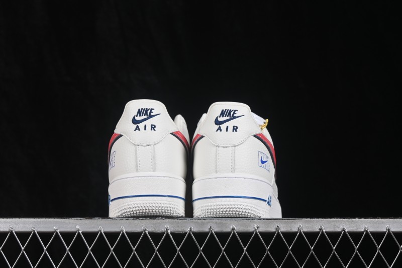 Nike Air Force 1 '07 Low Basketball Casual Shoes with Air-Sole Cushioning - WY0655-116