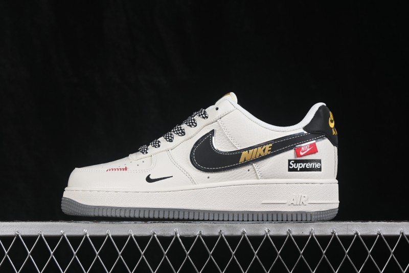 Nike Air Force 1 '07 Low Collab Casual Skateboarding Shoes with Full-Length Air Cushion - MM3399-837