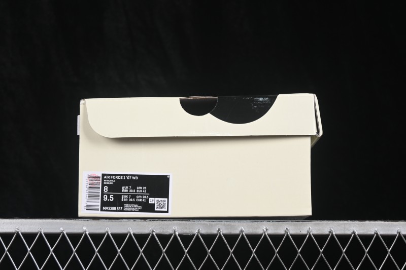 Nike Air Force 1 '07 Low Collab Casual Skateboarding Shoes with Full-Length Air Cushion - MM3399-837