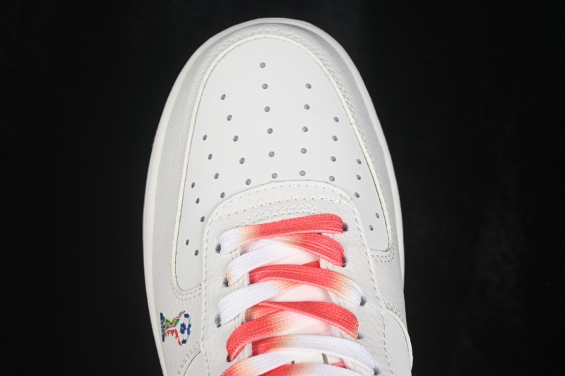 Nike Air Force 1 '07 Low World Cup Theme Air Force One Low-Top Casual Sneakers - DW8806-026