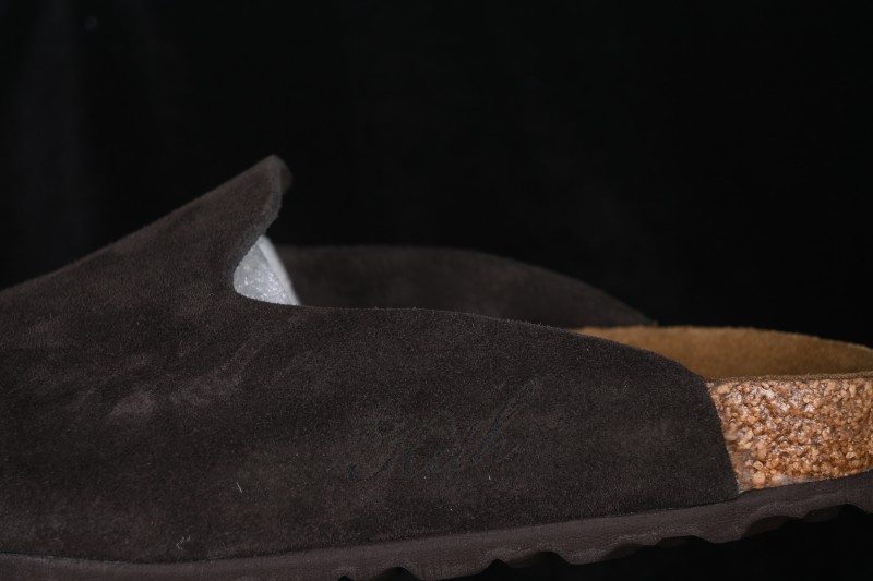 Birkenstock Suede Lambswool Cork Sandals - 1033164