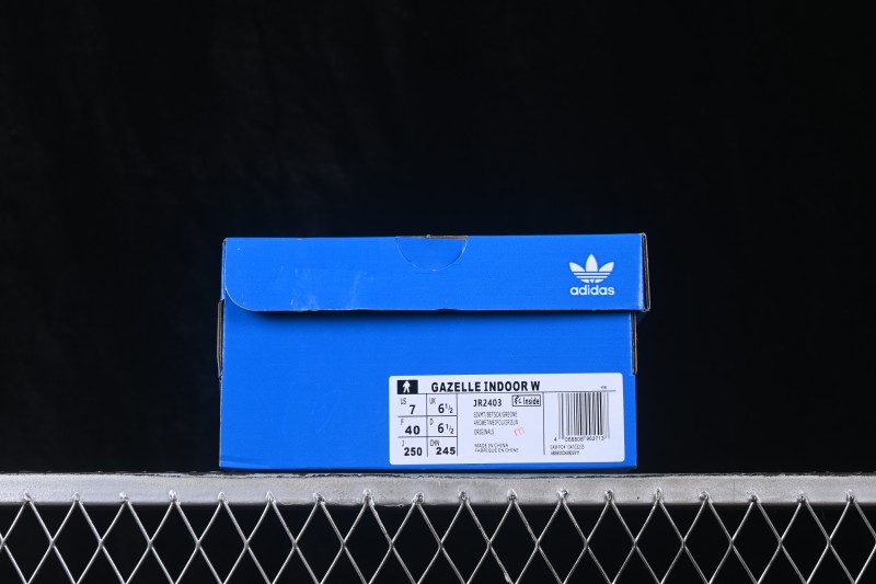 Adidas Originals Gazelle Indoor Retro Casual Anti-Slip Wear-Resistant Low-Top Sneakers - JR2403