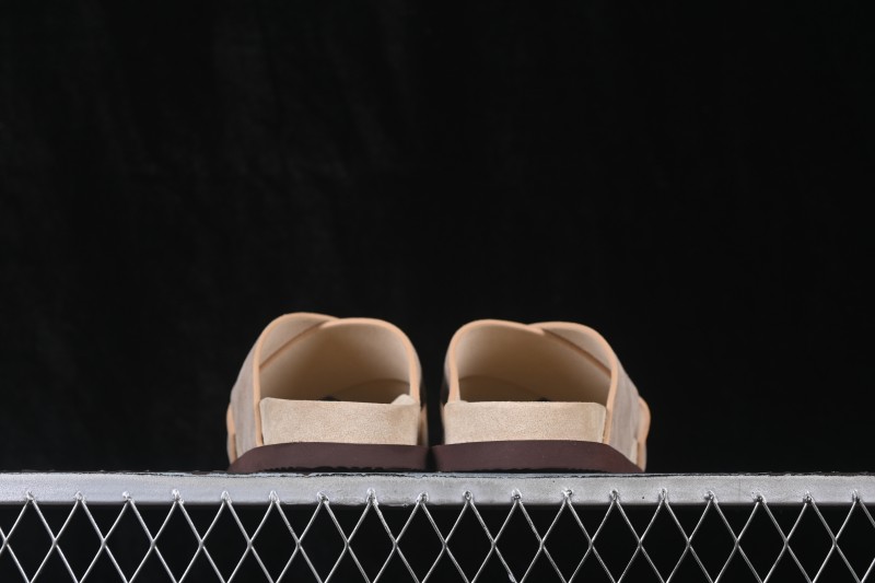 Brunello Cucinelli Suede Flat Slip-On Open-Toe Thong Sandals - 26IMZUSOLY327 TAUPE