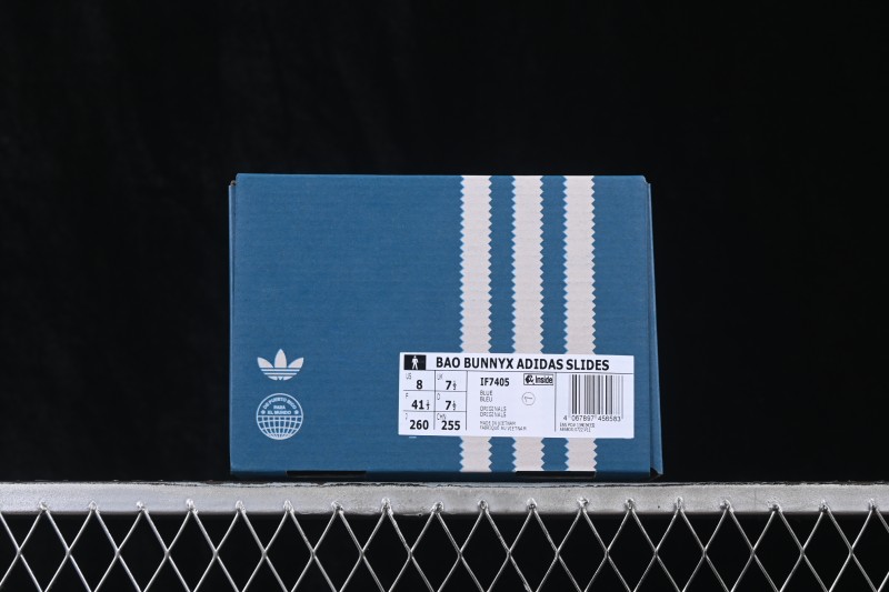 Adidas Adilette Slides Soft Cloud Striped Minimalist Unisex Casual Slippers - IF7405