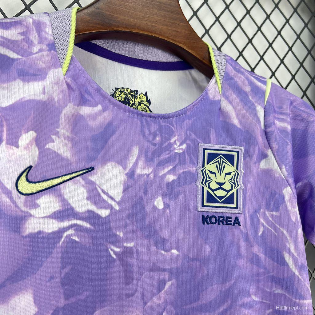 2026 Kids South Korea World Cup Away Kit