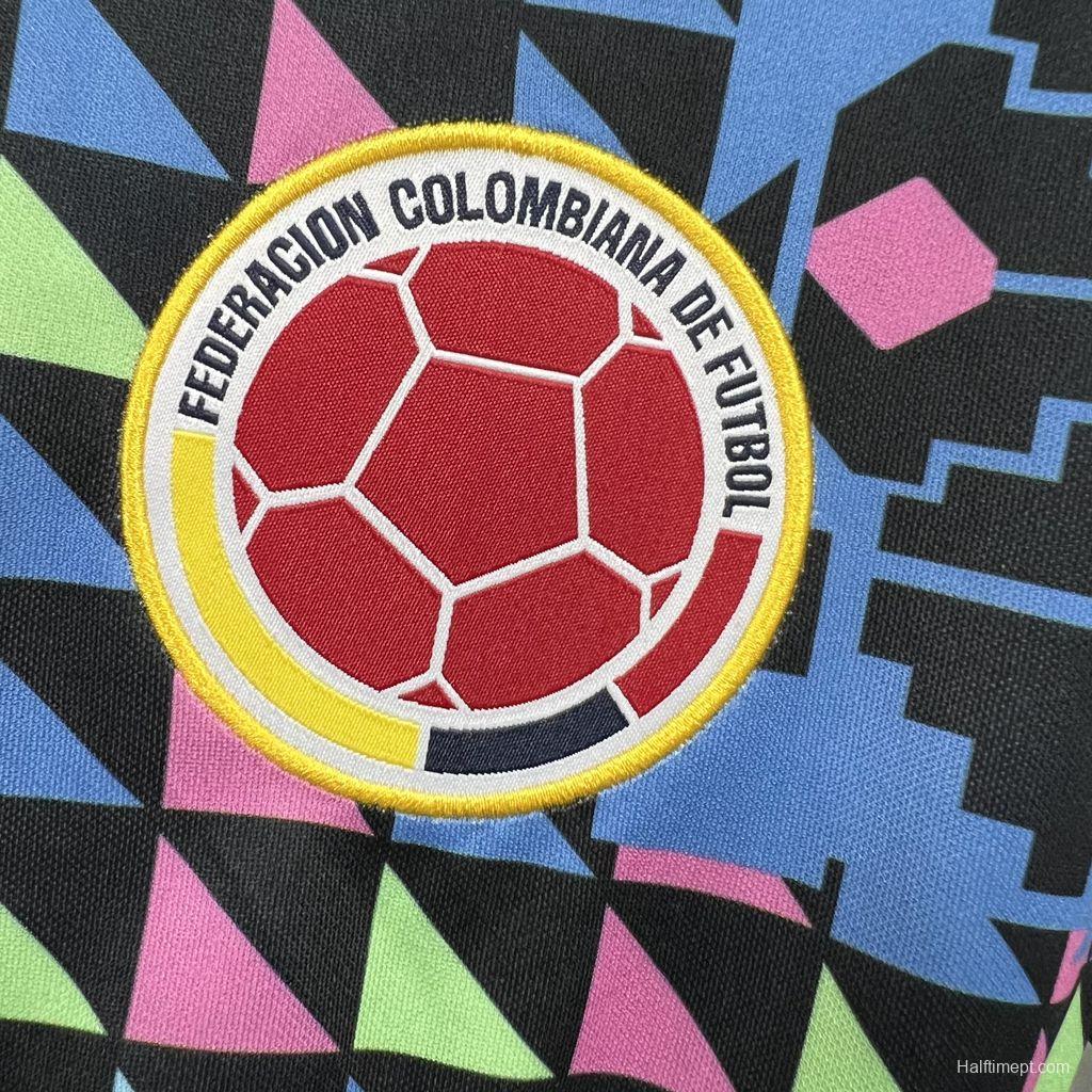 1990 Retro Colombia Goalkeeper Jersey